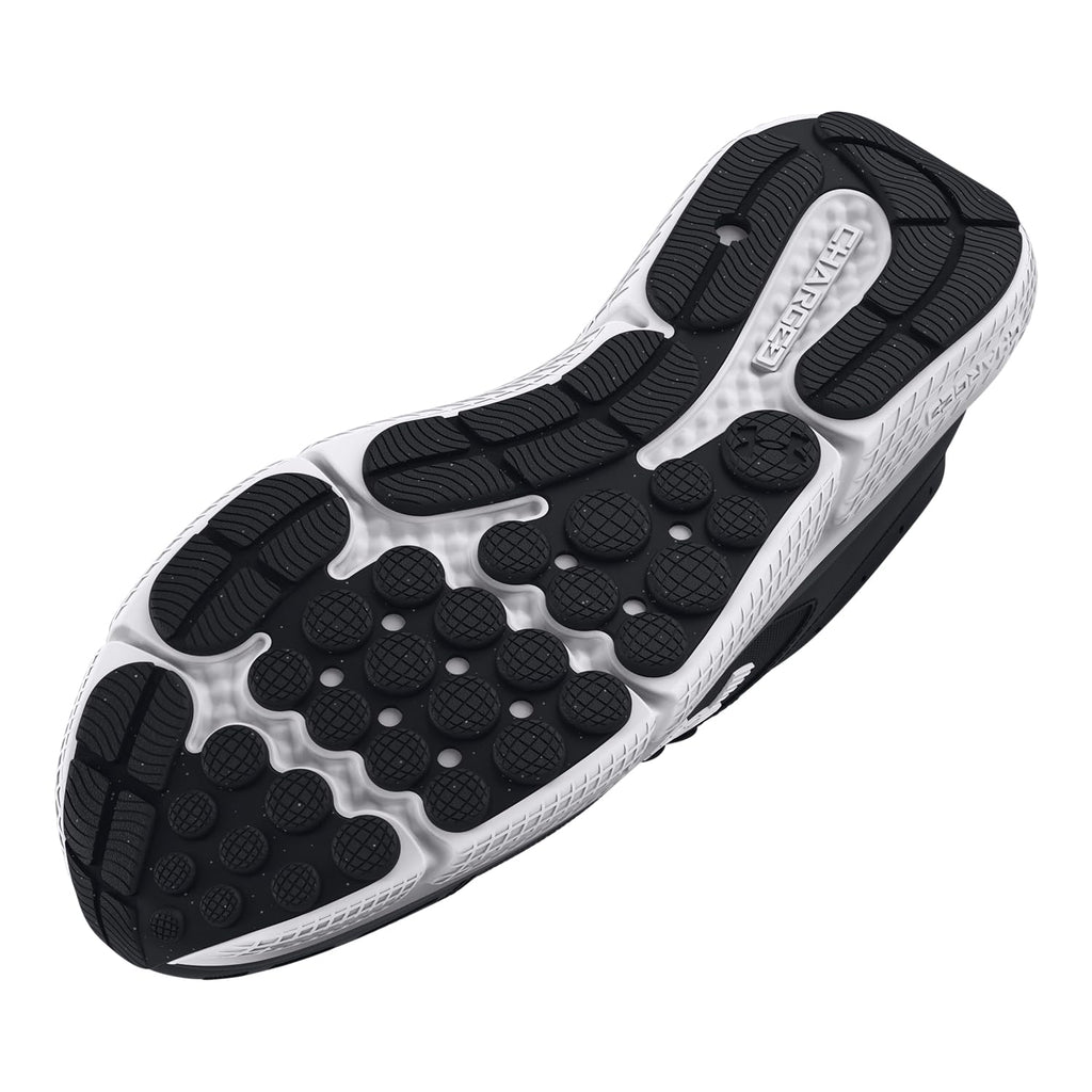 Under Armour Women's Charged Assert 10, (001) Black/Black/White, 8.5, US