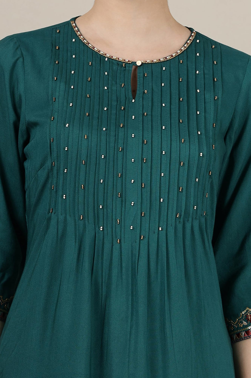 Aurelia WomenS Solid Straight Kurta | Round Neck Kurta For Women | Solid Kurta For Women | Beautiful Regular Fit Kurta For Women