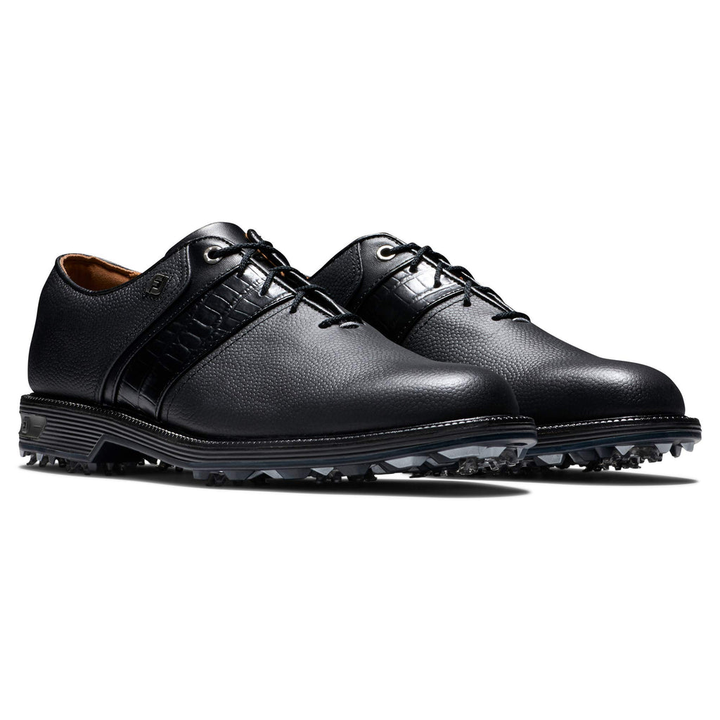 FootJoy Mens Premiere Series - Packard Golf Shoe, Black/Black, 10.5 US