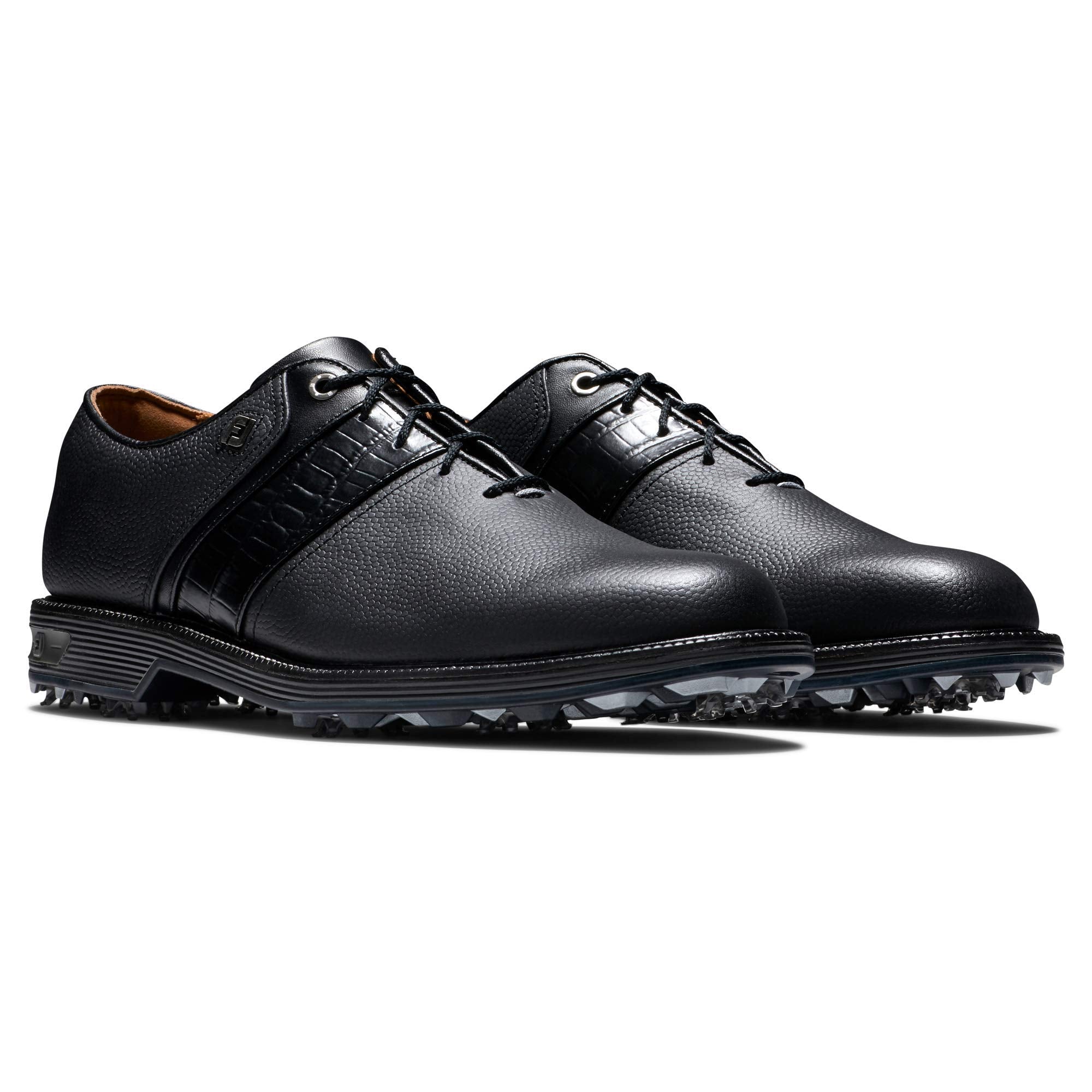 FootJoy Mens Premiere Series - Packard Golf Shoe, Black/Black, 10.5 US
