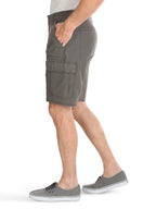 Wrangler Authentics Men's Classic Cargo Stretch Short, Olive Drab Ripstop, 36