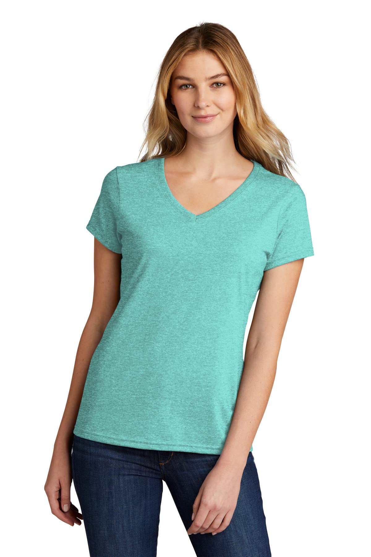 Port & Company ® Womens Tri-Blend V-Neck Tee. LPC330V-New Condition