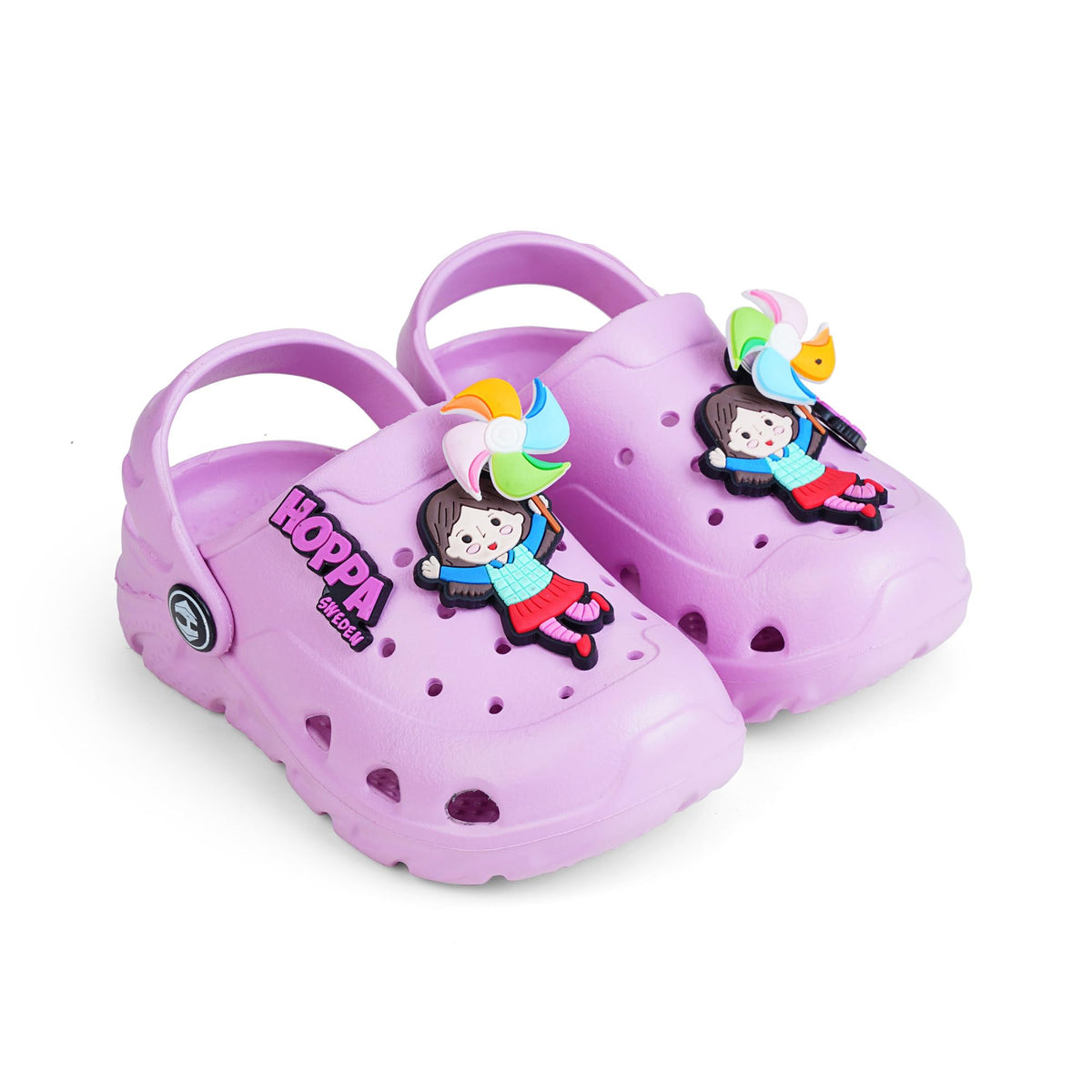 Hoppa Coucci Kids Kids Pink Clogs 8 8