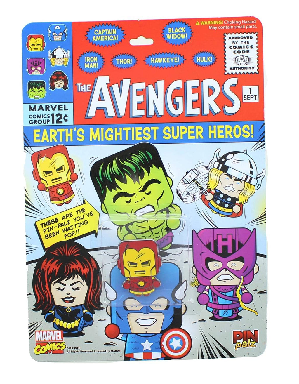 Toynk Marvel Iron Man Pin-Palz Enamel Collector Pin