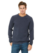 Unisex Sponge Fleece crewneck Sweatshirt - DK gRY MRBLE FLc - M(D0102H7W6HT)
