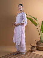 Libas Womens Rayon Kurta Set