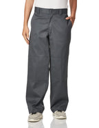 Mens FLEX Loose Fit Double-Knee Work Pant - cHARcOAL _30 - 30(D0102H7ML5P)