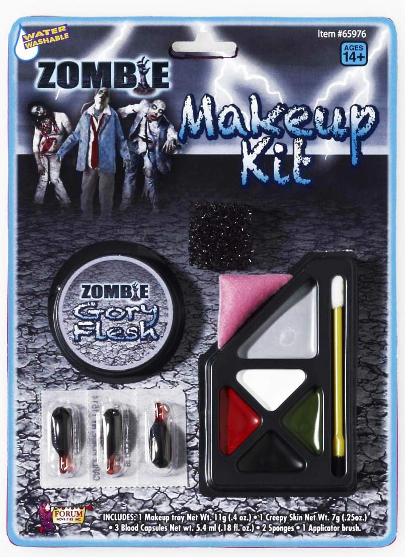 Rubie's Costume Zombie Make-Up Kit Multicolor