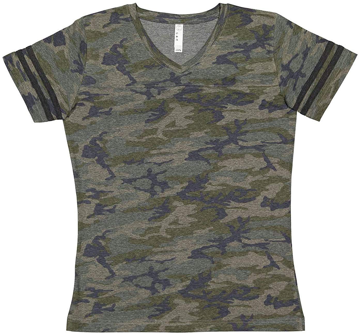 Ladies Football T-Shirt - BLAcK WHITE - 2XL(D0102H2HEKU)