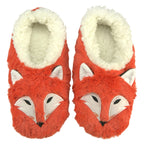 ooohyeah Women? Fuzzy Cute Animal Fox Slippers, Funny Cozy Non-Slip House Slippers for Women, Foxy, L