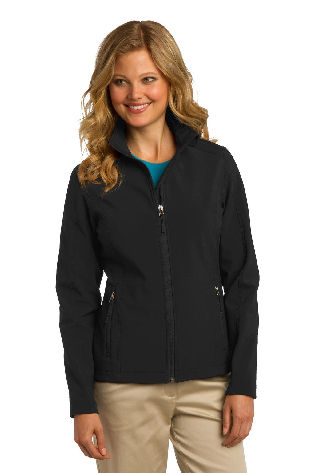 Port Authority Ladies Core Soft Shell Jacket L Black