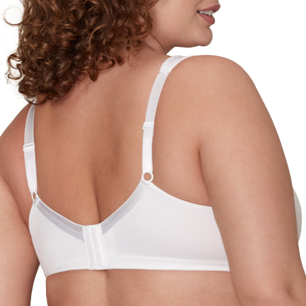 Playtex Women's 18-Hour Ultimate Lift Wireless Full-Coverage Bra, Single or 2-Pack, White Animal