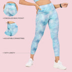 Enamor Womens Skinny Leggings (A607_Galaxy Splatter PRT