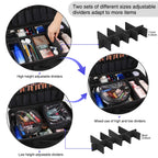 Relavel Extra Large Makeup Case with 4 Pcs Makeup Bags, Professional Makeup Artist Set Portable Nail Organizer Box Art Supply Ca
