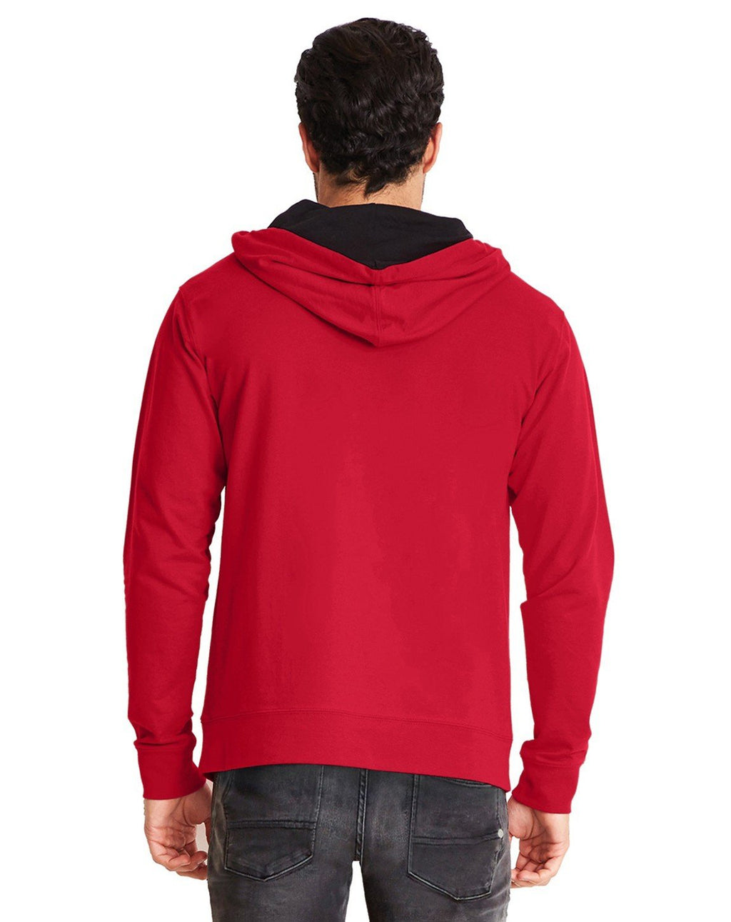 Unisex Laguna French Terry Pullover Hooded Sweatshirt - HTHR gREY BLAcK - XS(D0102H7NRAX)
