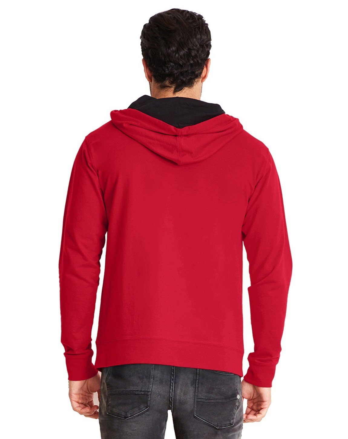 Unisex Laguna French Terry Pullover Hooded Sweatshirt - HTHR gREY BLAcK - XS(D0102H7NRPP)