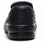 Alpine Swiss Arbete Mens Leather Slip-On Work Shoes Slip Resistant Black 14 M US