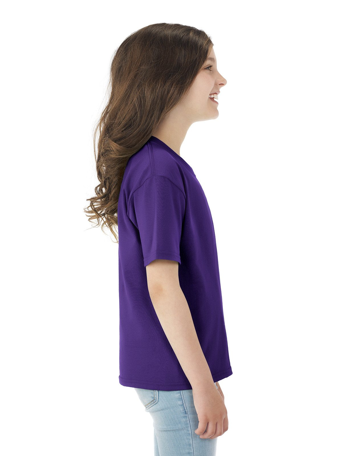 Youth HD cottonT-Shirt - WHITE - XS(D0102H7D4PJ)