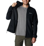 Mens Steens Mountainull-Zip 20 Fleece - BLAcK - S(D0102H7M9NX)