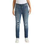 Dion Blue High Waist Skinny Jeans