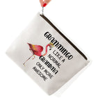 Grandma Gift, Mother's Day Gift for Grandma Mom, Flamingo Gift for Flamingo Lovers, Zipper Makeup Bag, Grammingo Like A Normal G