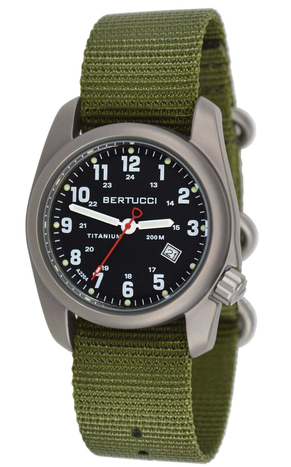 Bertucci Men's A-2T Original Classics - Black / Forest Nylon