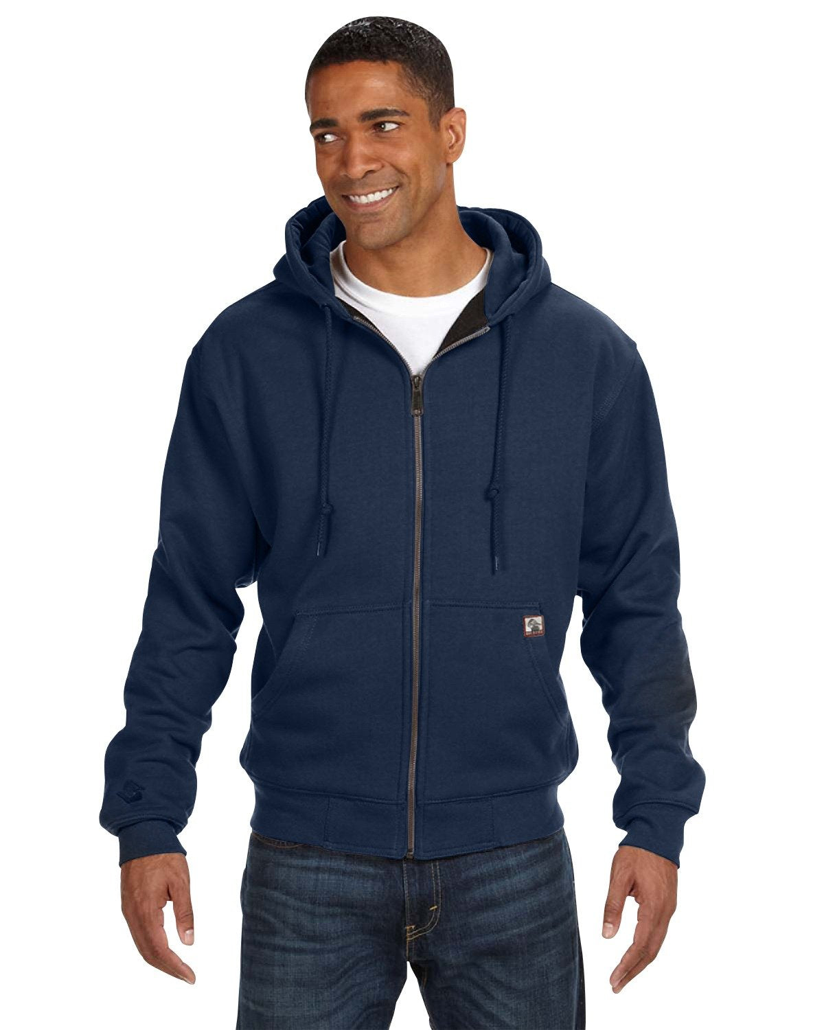 Mens crossfire PowerFleeceTM Fleece Jacket - NAVY - S(D0102H78T7J)
