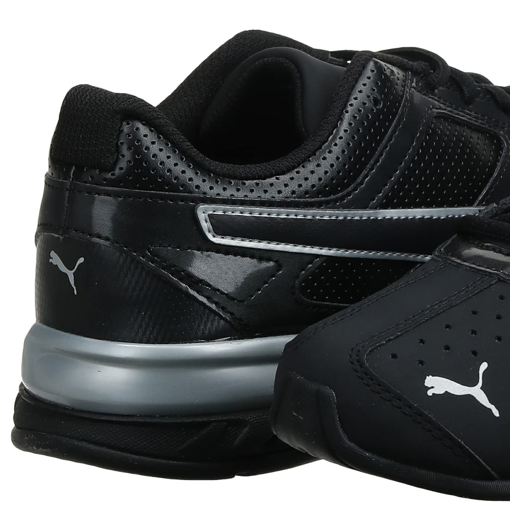 PUMA Men's TAZON 6 FM Cross Training Sneaker, Puma Black-Puma Silver, 7