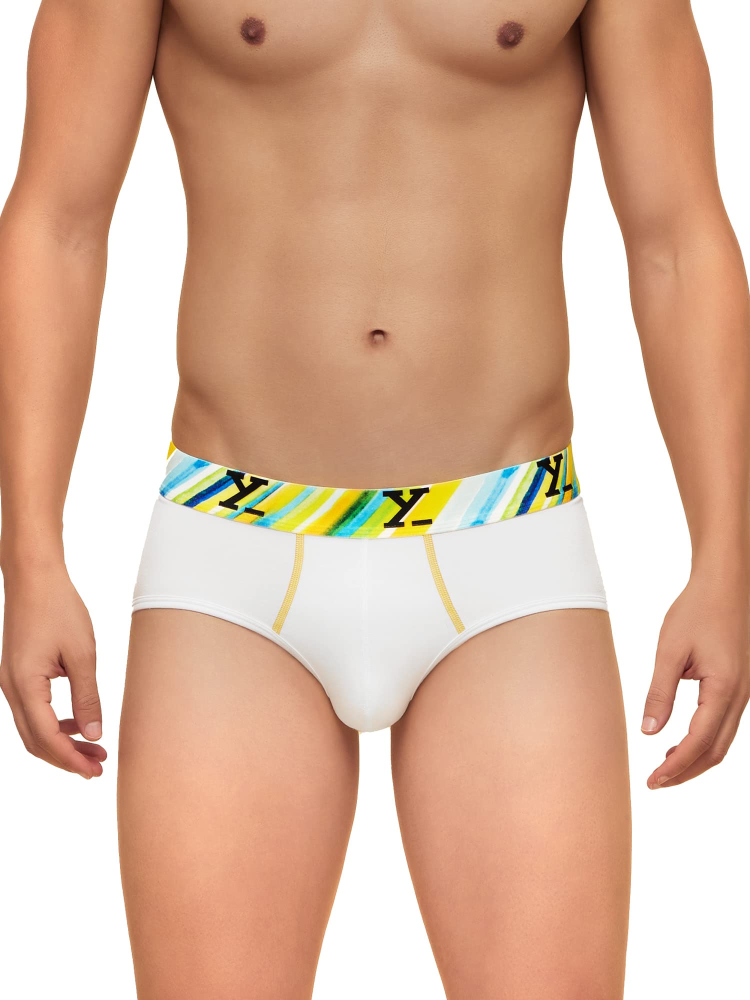 XYXX Mens Micro Modal Briefs - Dynamo Underwear for Men with No-Marks Waistband - Ultra-Light, Antimicrobial, Moisture Absorben