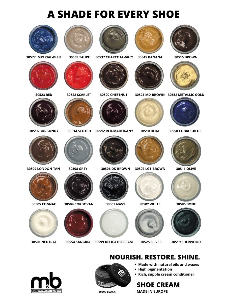 Moneysworth & Best Shoe Cream, 50ml, Neutral