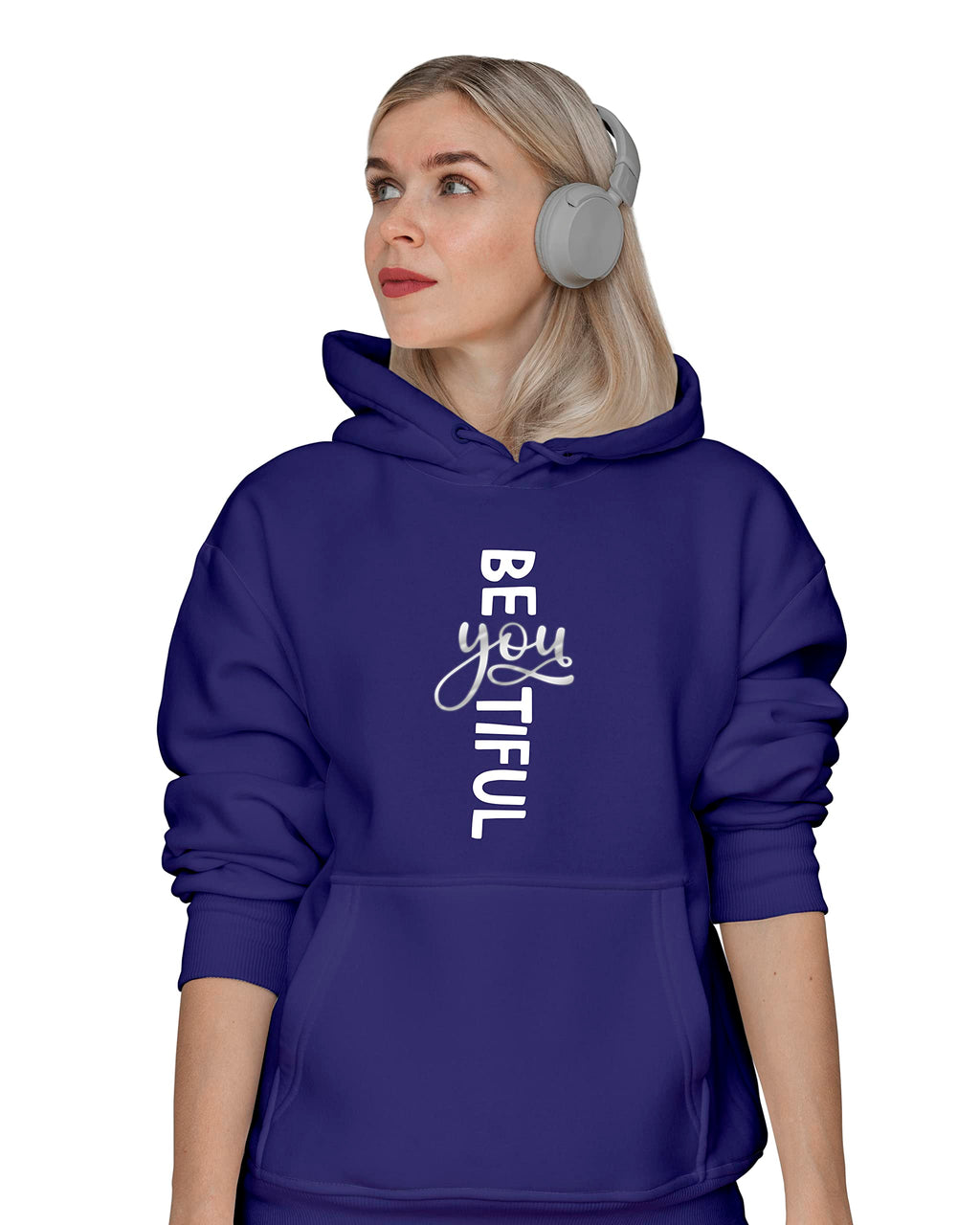 Kyda Kids Women Cotton Hooded Neck Hoodies - Sweatshirt With Hoodies Full Sleeves Women Winter Wear, Long Sleeve Sweatshirts For