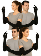Weavers Villa Cotton Summer Glove for Men & Women | Anti-Slip UV Protection Arm Hand Gloves | Outdoor Sun, Dust, Pollution Shiel