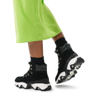 Sorel Women's Kinetic Impact Conquest Waterproof Shoes - Black, Sea Salt - Size 8