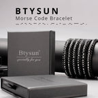 Graduation Gifts for Him 2023 Retirement Gifts Morse Code Bracelet Leather Bracelets for Men Encouragement Boyfriend Brother Son