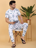 Sweet Dreams Men Printed Pyjama Set