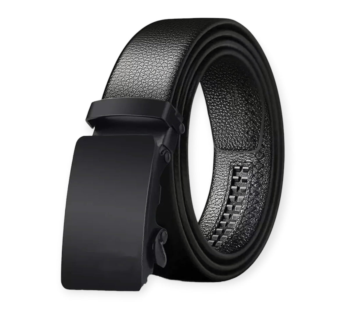 Faux Leather Men & Women Casual Black Artificial Nemarr Belt (Black) 28-40