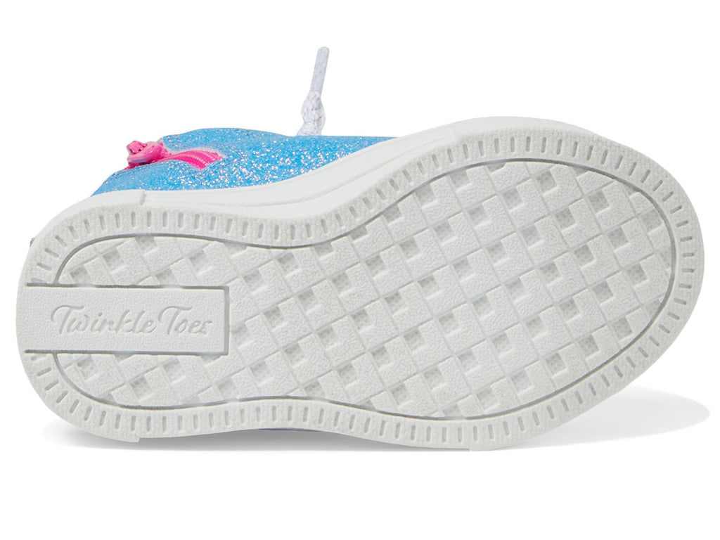 Skechers Girls Twinkle Sparks Sneaker, Multi, 10 Toddler