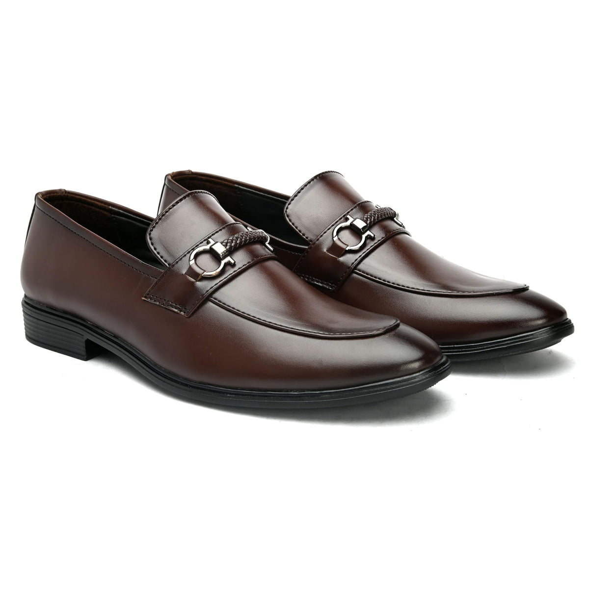 STANPHORD Mens Apex Brown Formal Shoes_10 UK (TPSH M606) 10
