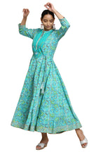 Soch Blue Printed Kurta