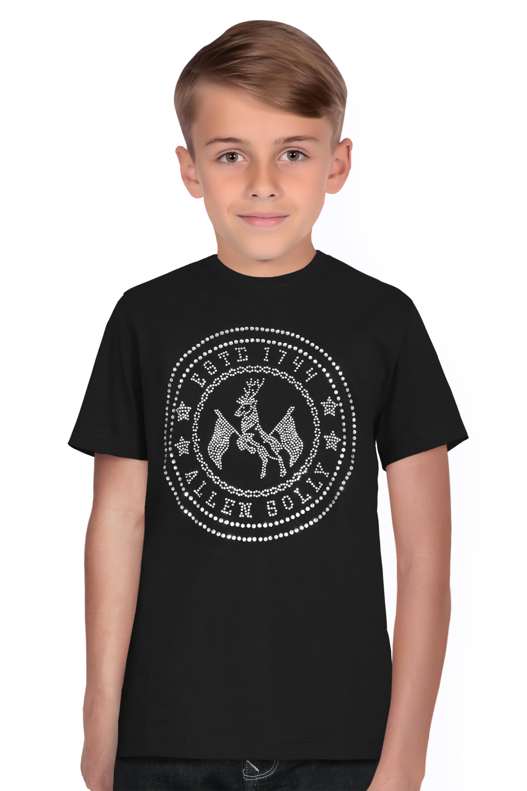 Allen Solly Boys Regular Fit Crew Neck T-Shirt