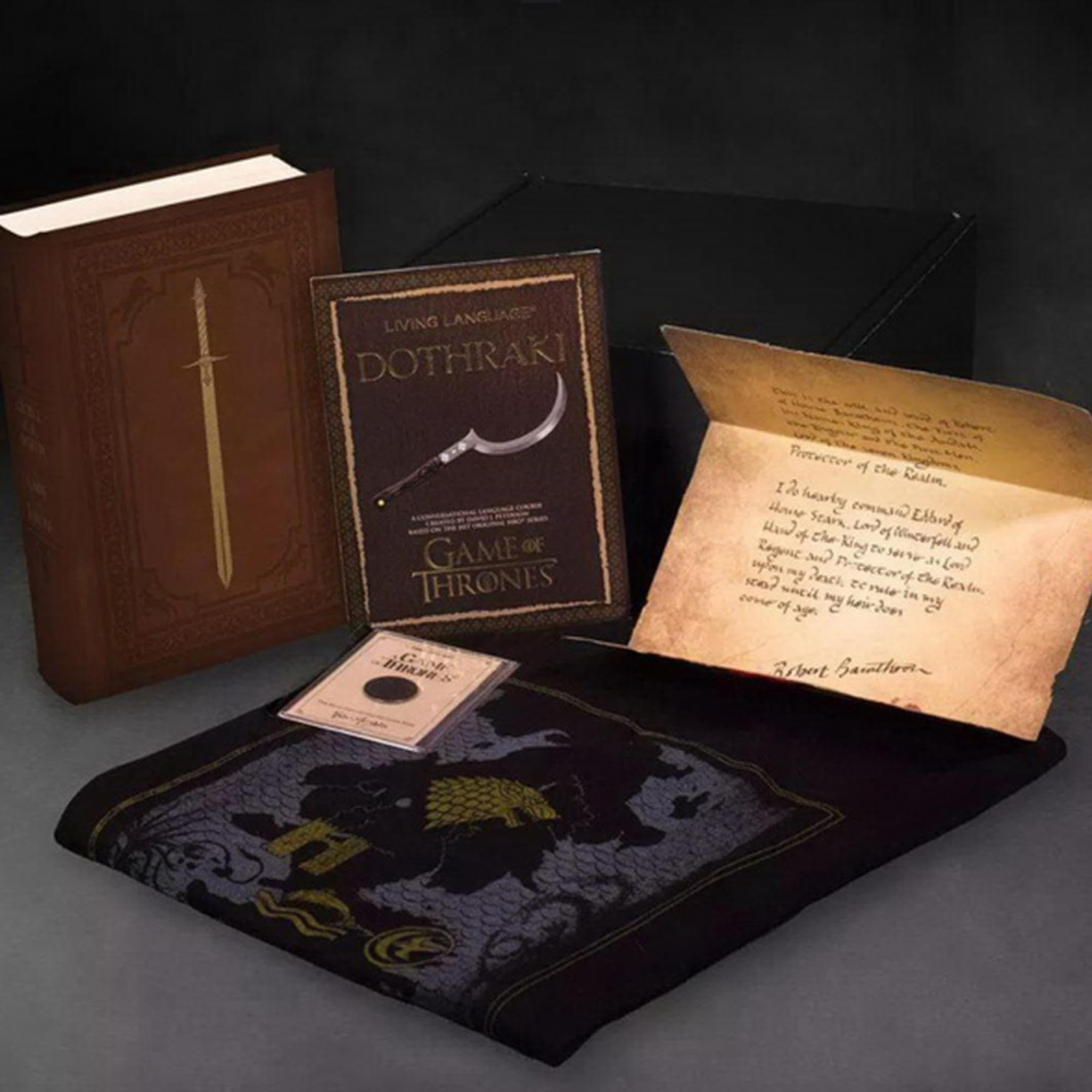 Game of Thrones 20th Anniversary Collectible Gift Box w/ Book | X-Large Shirt