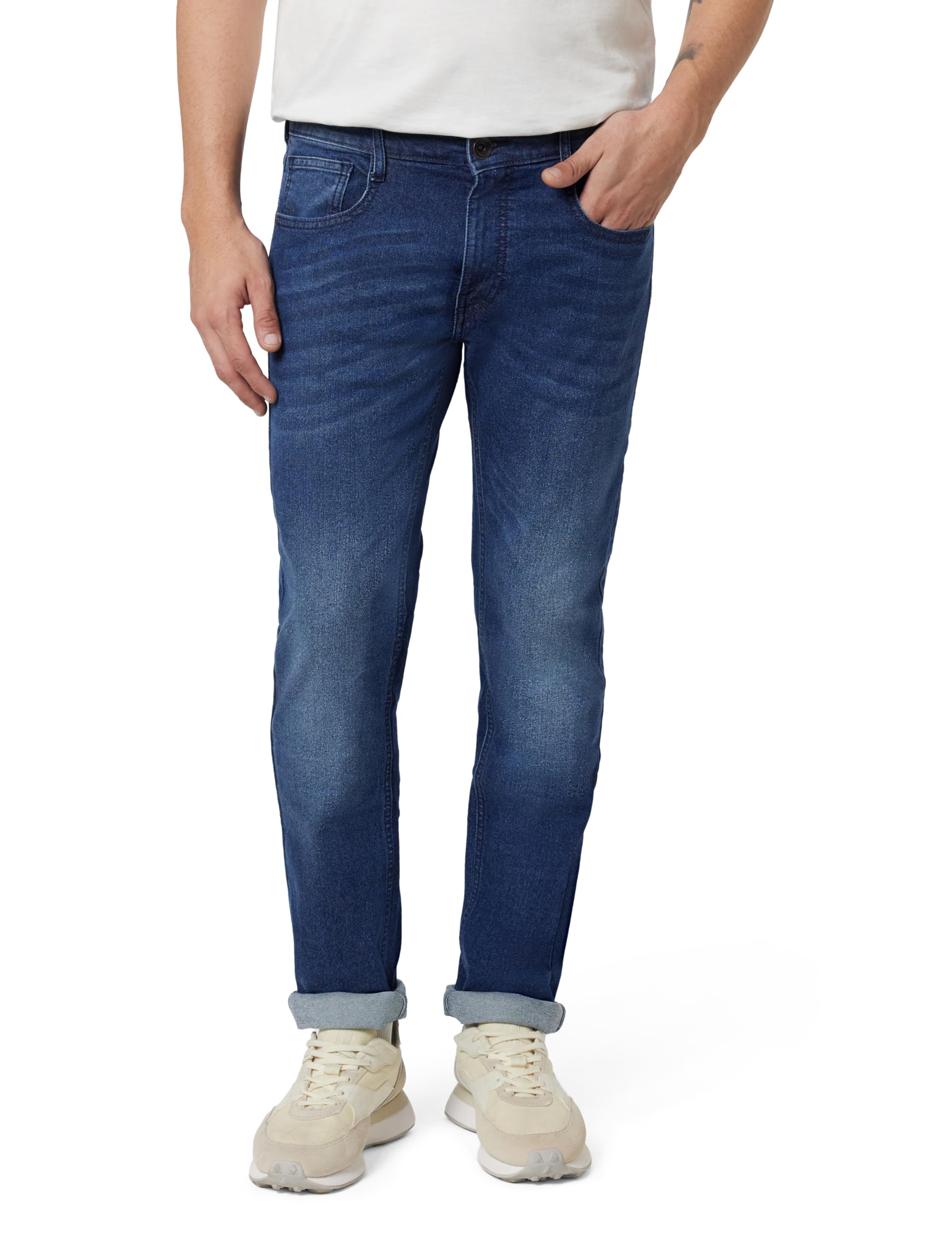 Pepe Jeans MenS Slim Jeans (Pm206796Q033_Dark 8 Dark Navy