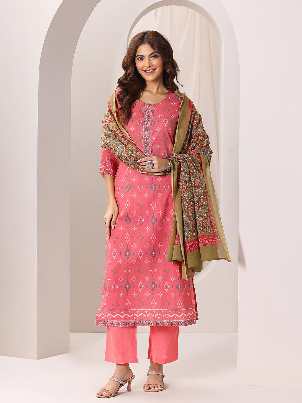 Libas WomenS Cotton Kurta Sets (99128Oh