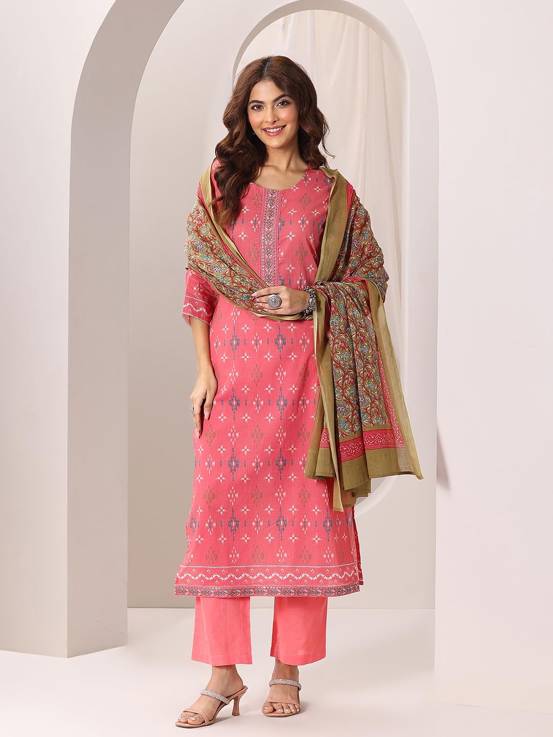 Libas WomenS Cotton Kurta Sets (99128Oh