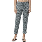 Enamor Essentials Womens Mid Rise 7/8th Relaxed Fit Soft & Drapey 4 Way Stretch Viscose Spandex Lounge Pants with 2 Side Pocket
