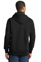 Sport-Tek Lace Up Pullover Hooded Sweatshirt 3XL Black