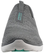 Skechers Women's Hands Free Slip-ins Go Walk 6-Fabulous View Sneaker, Gray, 8.5