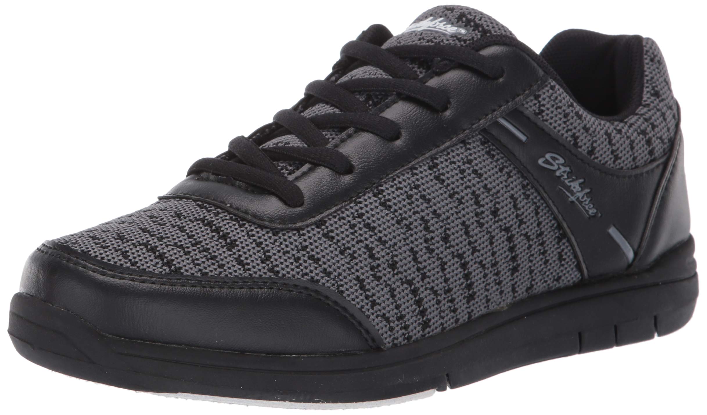 KR Strikeforce Men's Flyer Mesh Bowling Shoes, Black/Steel, Size 10.5