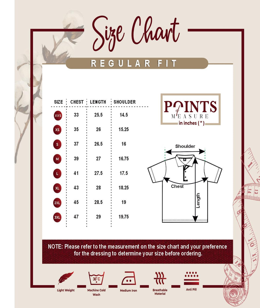 Noble Monk MenS Regular Fit Pure Cotton Polo T Shirt |Half Sleeves |Collar Tshirts | Casual T-Shirt For Men