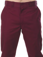 Dickies Men's Original 874 Work Pant, Maroon, 32W x 32L